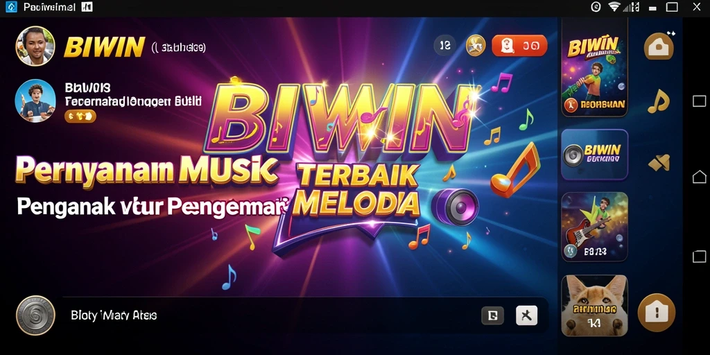 Tampilan gameplay BIWIN yang mengasyikkan dan interaktif.