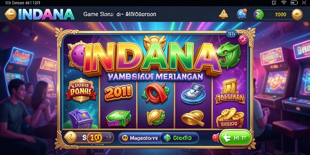 Tampilan gameplay INDAAA yang seru dan menegangkan.