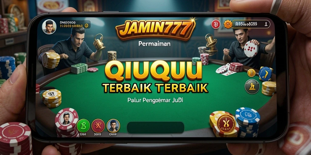 Tampilan menarik gameplay QiuQiu dalam JAMIN777.