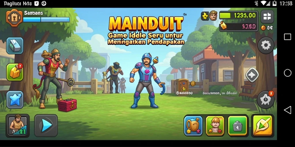 Tangkapan layar menunjukkan gameplay seru dari MAINDUIT yang menarik.