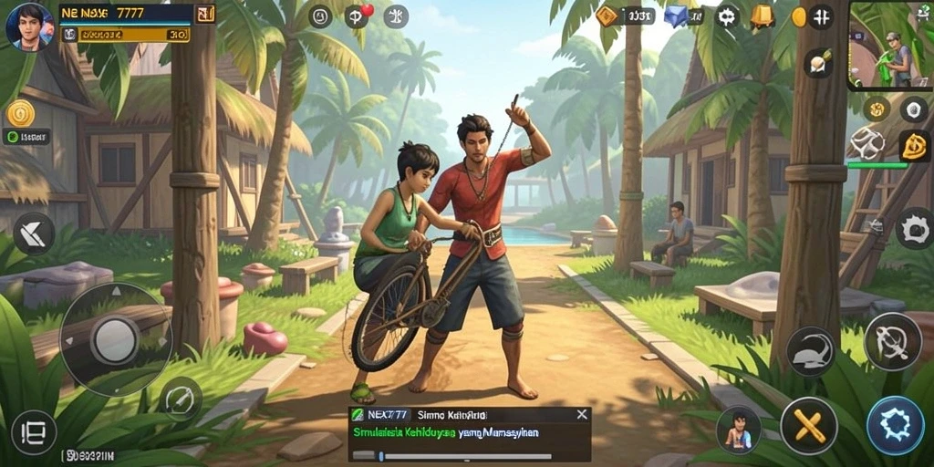 Tampilan gameplay NEX777 yang imersif dan interaktif.
