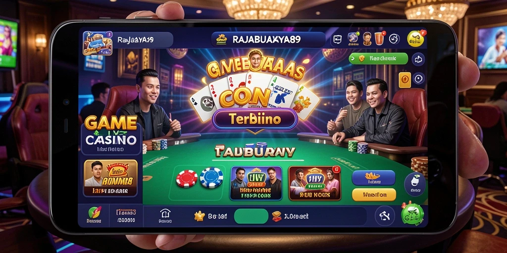 Tampilan gameplay Live Casino yang mendebarkan dan interaktif di RAJABUAYA89.