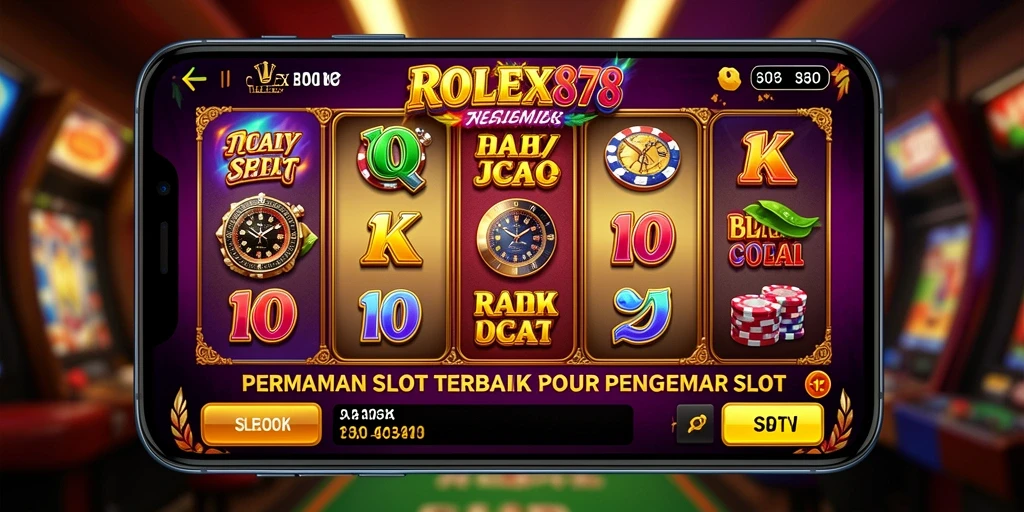 Screenshot menunjukkan aksi gameplay yang seru di ROLEX878.