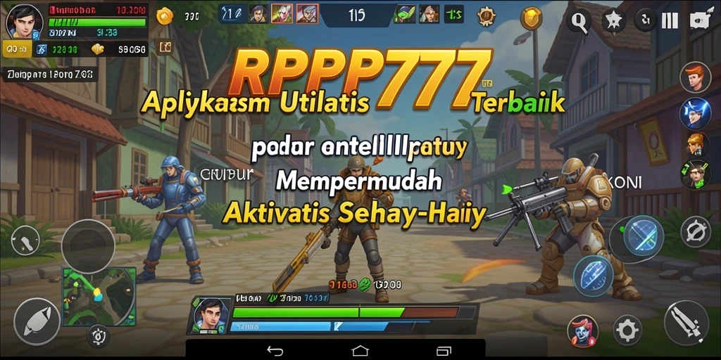 Tampilan antarmuka RPRP777 yang menarik dan fungsional.