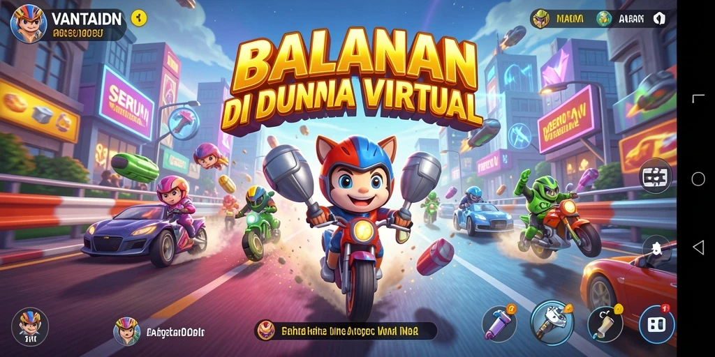 Tampilan gameplay VANTAIDN yang seru dan mendebarkan.